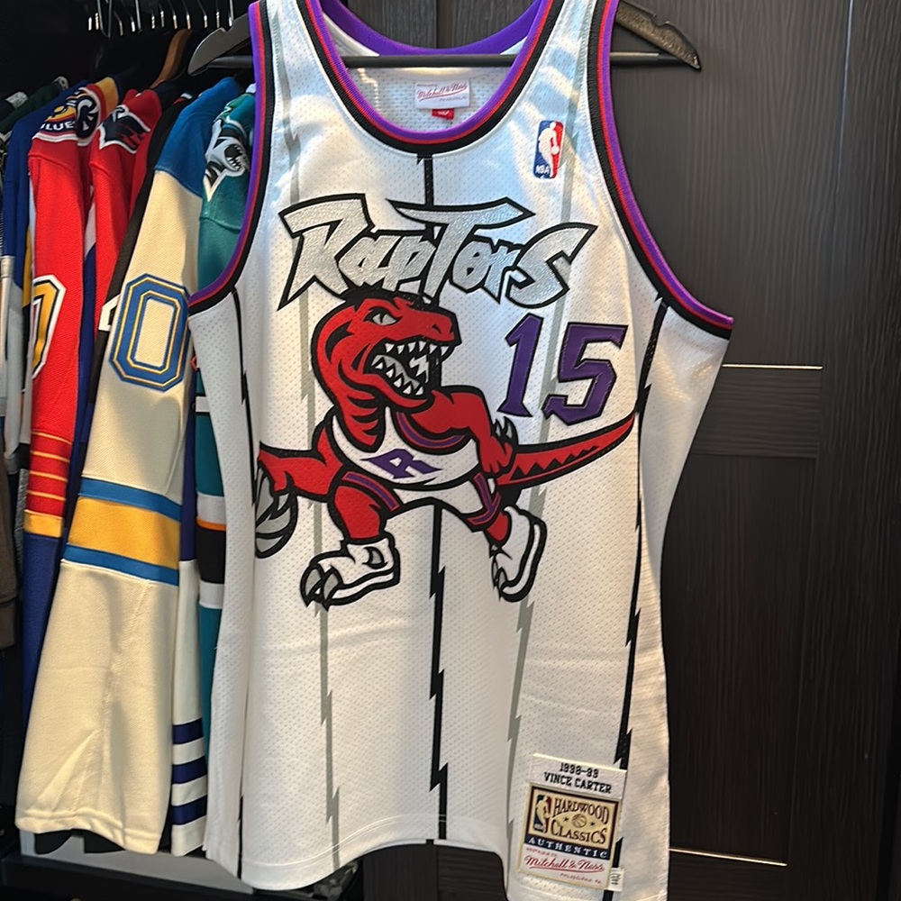 Vince Carter Toronto Raptors Mitchell & Ness 1998-99 Authentic Jersey